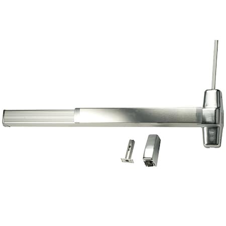 Von Duprin Grade 1 Surface Vertical Rod Exit Bar, Wide Stile Pushpad, 36-in Panic Device, 84-in Door Height, Ex RXQEL9927EO 3 26D LBR